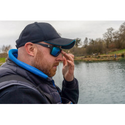 P0200450 Okulary Preston Inception Wrap Sunglasses - Ice Blue Lens