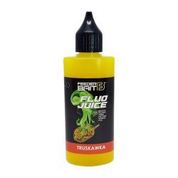 FB38-4 Fluo Juice Feeder Baits 50ml - Truskawka