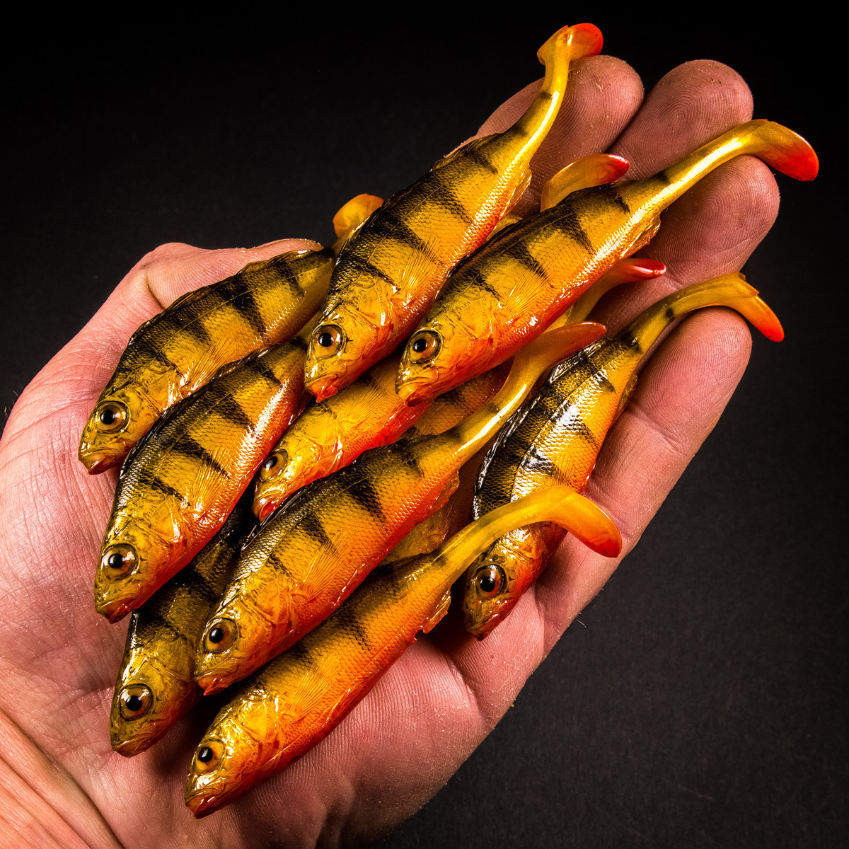 Guma Angry Lures Perch 9,5cm - YR