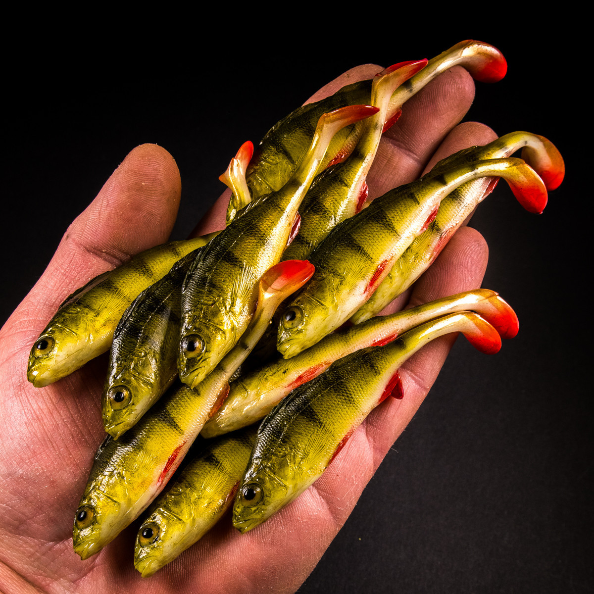 Guma Angry Lures Perch 9,5cm - NGR