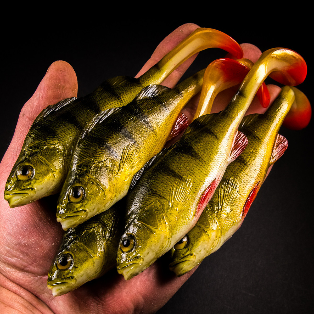 Guma Angry Lures Perch 15,5cm - NGR
