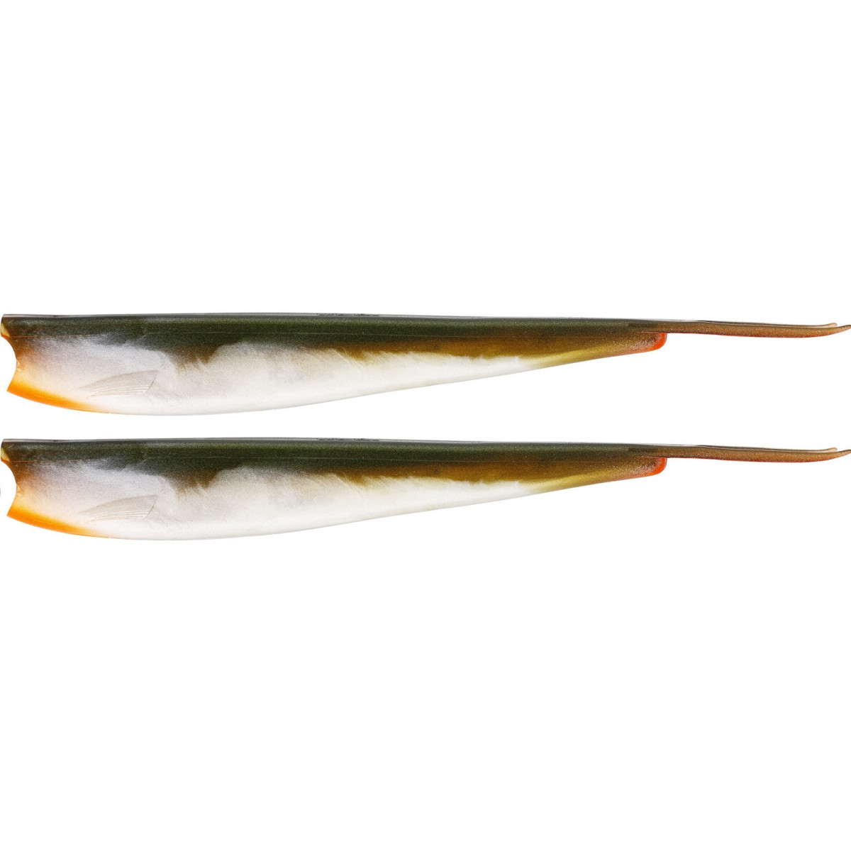 P208-021-021 Gumy Westin TwinTeez  V-Tail 15cm - Bass Orange
