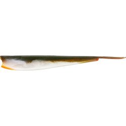 P208-021-155 Guma Westin TwinTeez  V-Tail 24cm - Bass Orange