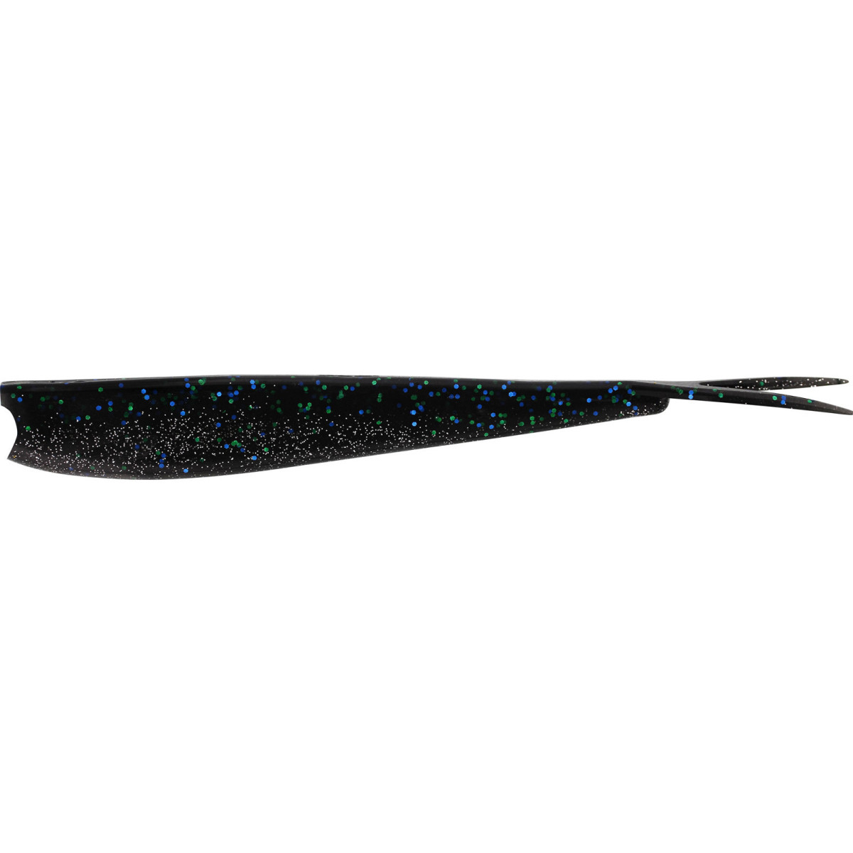 P208-858-155 Guma Westin TwinTeez  V-Tail 24cm - Black Glitter