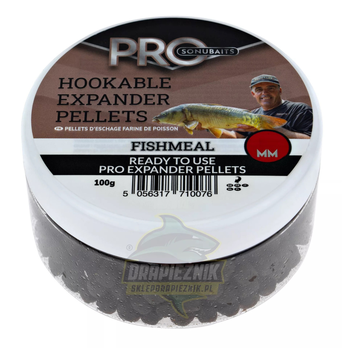 Sonubaits Pro Hookable Expander Pellets 8mm - Fishmeal