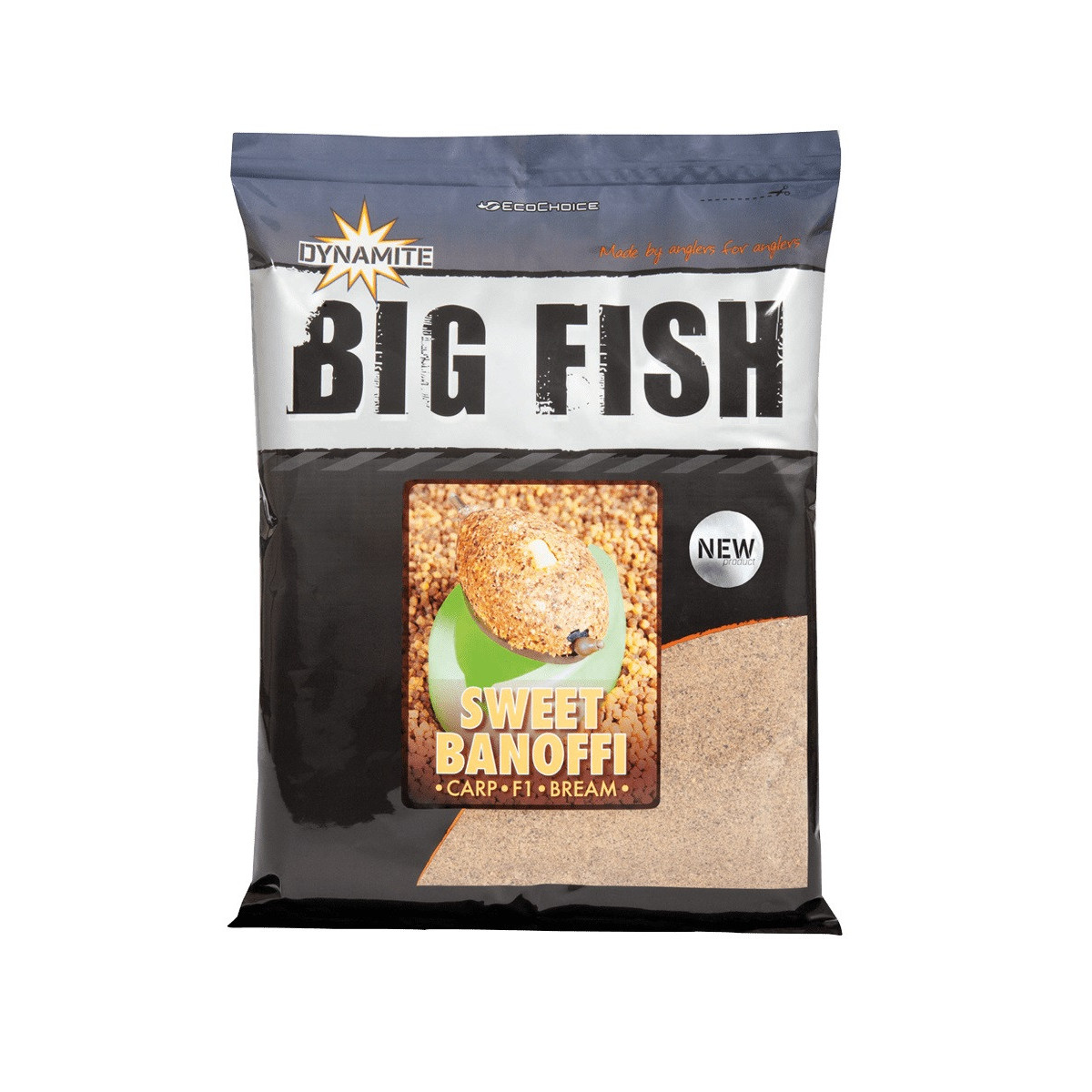 DY1479 Zanęta Dynamite Baits Big Fish 1.8kg - Sweet Banoffi