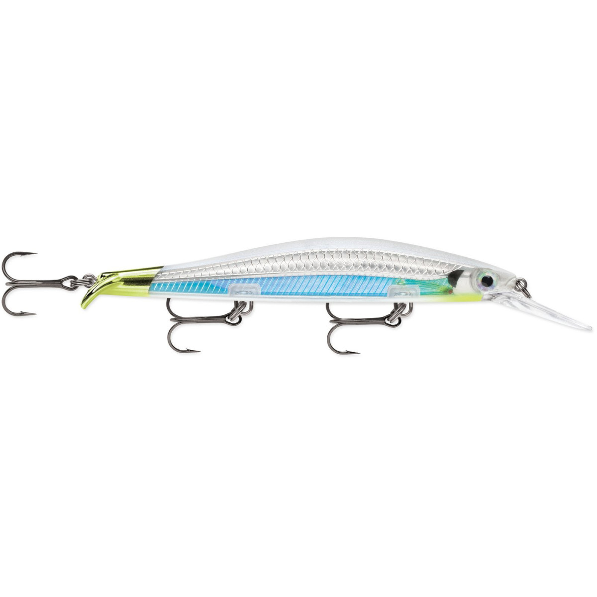 Wobler Rapala Ripstop Deep 12cm - AS / Albino Shiner