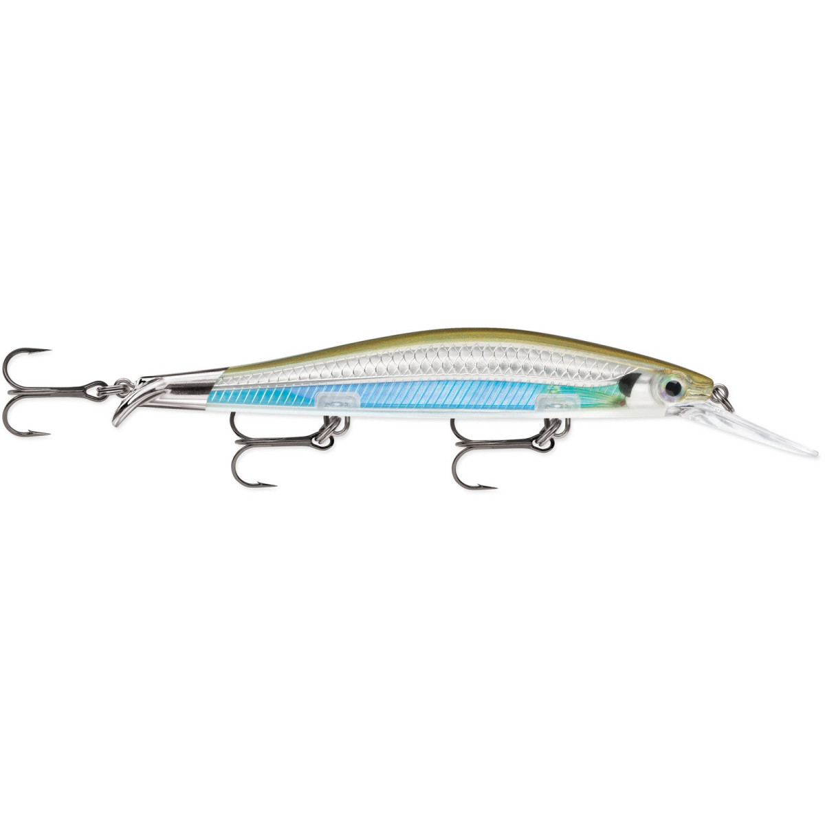 Wobler Rapala Ripstop Deep 12cm - MBS / Moss Back Shiner