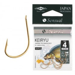 Haczyki Mikado Keiryu Złote...