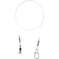 Przypony fluorocarbonowe Mikado JAWS Medium z agrafką - 35cm/12kg