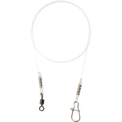 Przypony fluorocarbonowe Mikado JAWS Super Strong z agrafką - 50cm/35kg/0.9mm