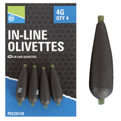 Ciężarki Preston Inline Olivettes