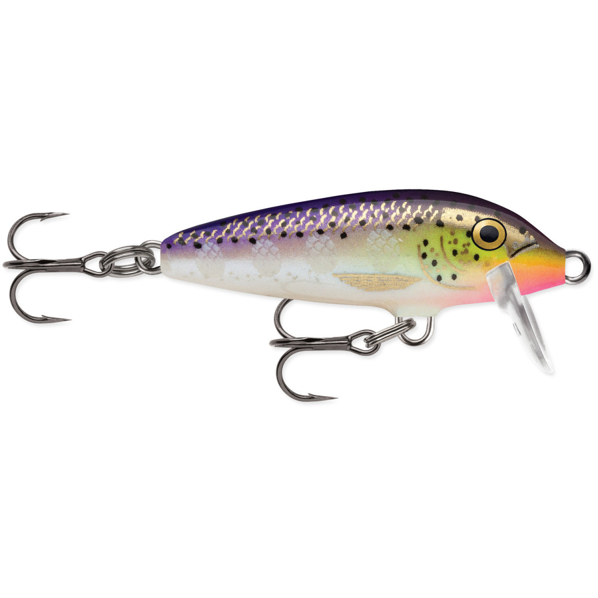 Wobler Rapala Original 3cm - PD / Purpledescent