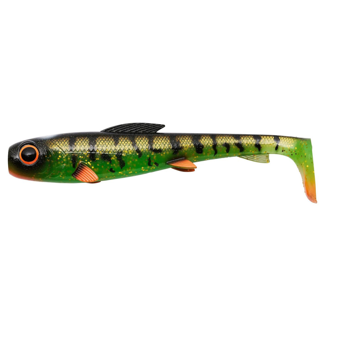 1590297 Guma Abu Garcia Svartzonker McPike 17cm 2szt. - Fire Bass