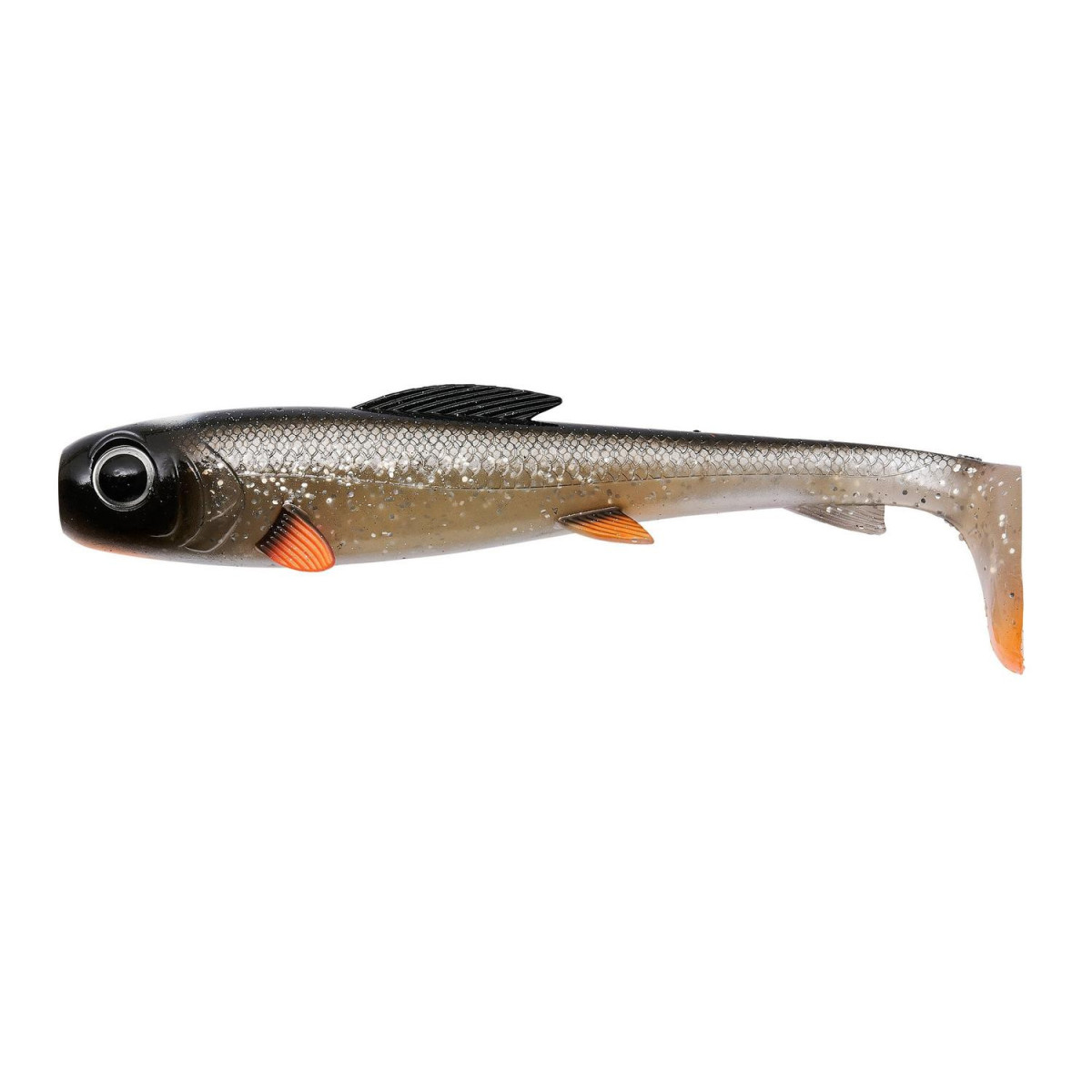 1590298 Guma Abu Garcia Svartzonker McPike 17cm 2szt. - UV Black Back Shad