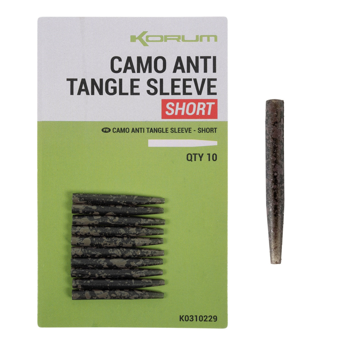 K0310229 Tuleje ochronne Korum Camo Anti Tangle Sleeve - Short