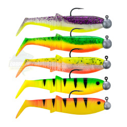 Zestaw zbrojonych gum Savage Gear Cannibal Shad 10cm - MIX 02