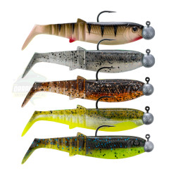 Zestaw zbrojonych gum Savage Gear Cannibal Shad 10cm - MIX 03