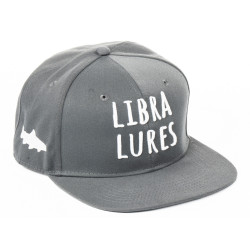 Czapka z daszkiem Libra Lures Gray Snapback Cap