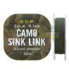 Plecionka przyponowa ESP Camo Sink Link 10m - Green