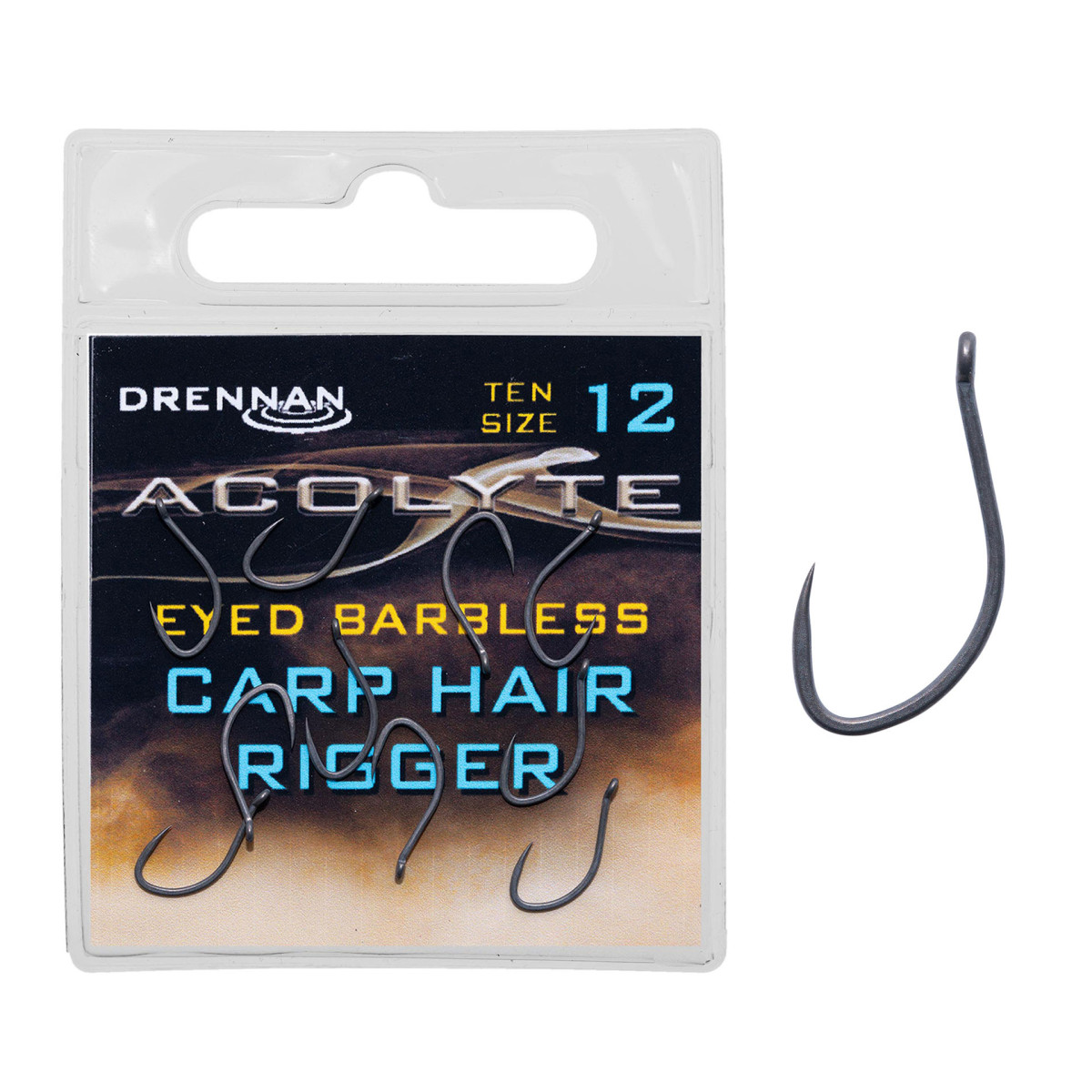 Haczyki Drennan Acolyte Carp Hair Rigger - roz. 12