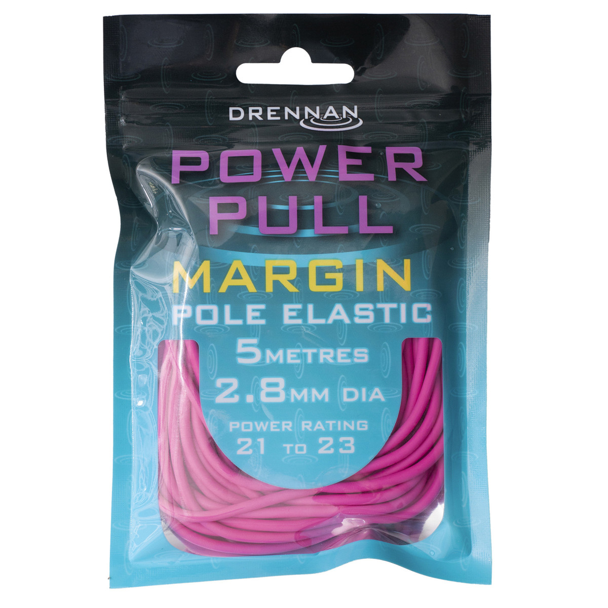 TOE10 Amortyzator Drennan Power Pull Margin 5m - 2,8mm / PINK