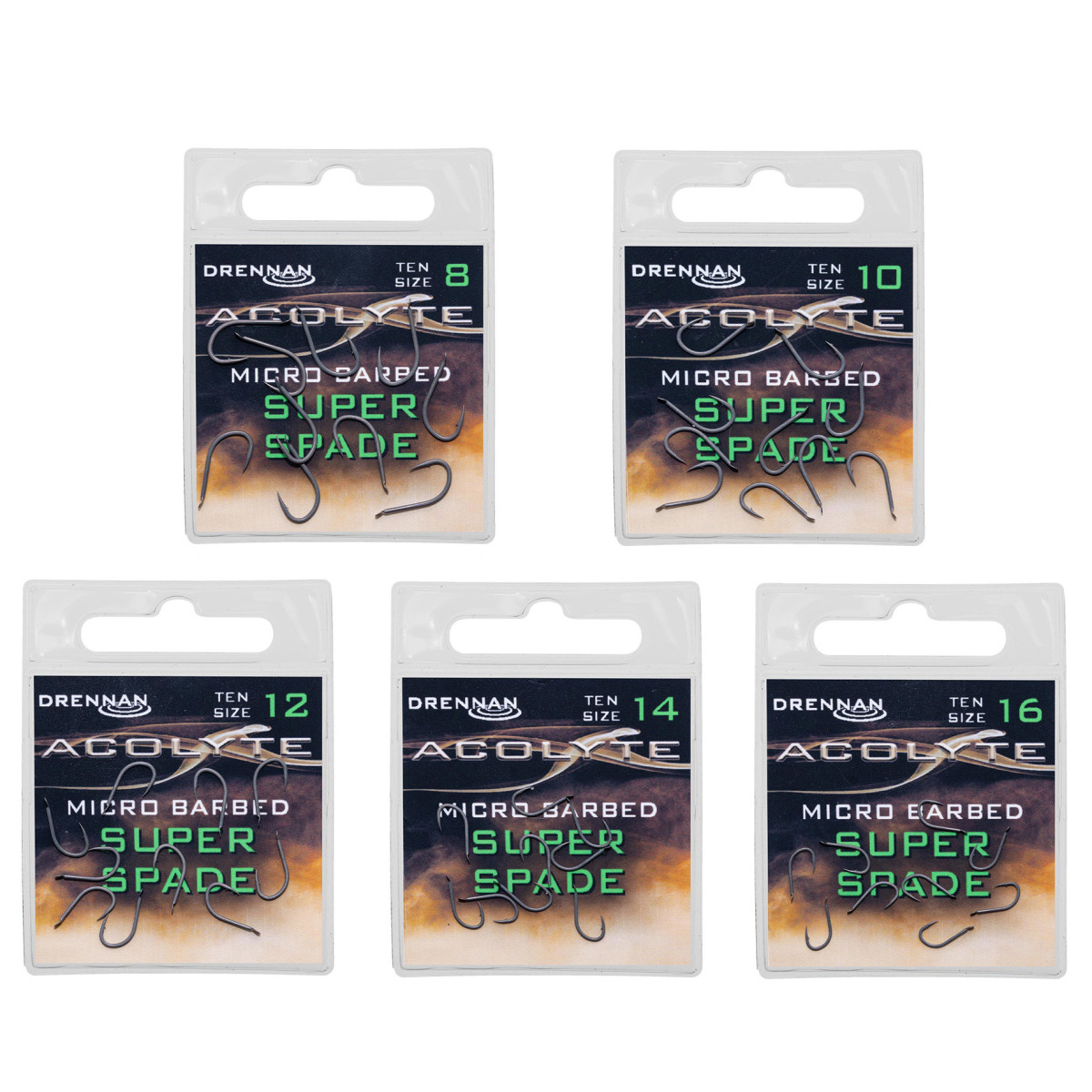 Haczyki Drennan Acolyte Super Spade