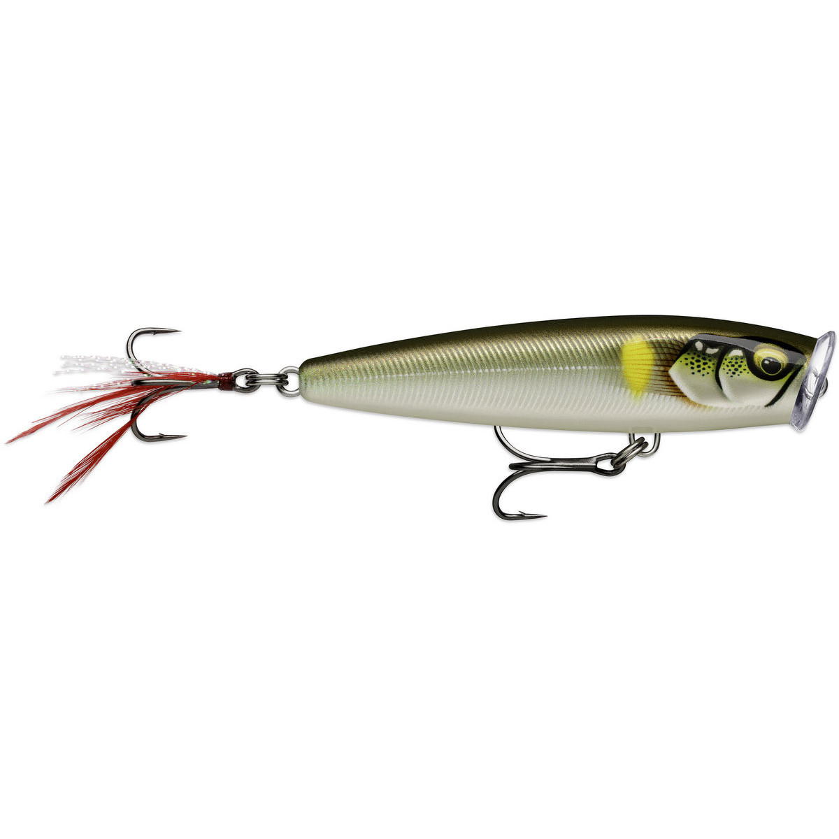 SPE75-GDAY Wobler Rapala Skitter Pop Elite 7.5cm - GDAY / Gilded Ayu