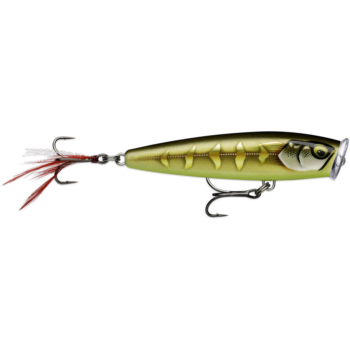 Wobler Rapala Skitter Pop Elite 7.5cm - GDSGS / Gilded Striped Grey Shiner