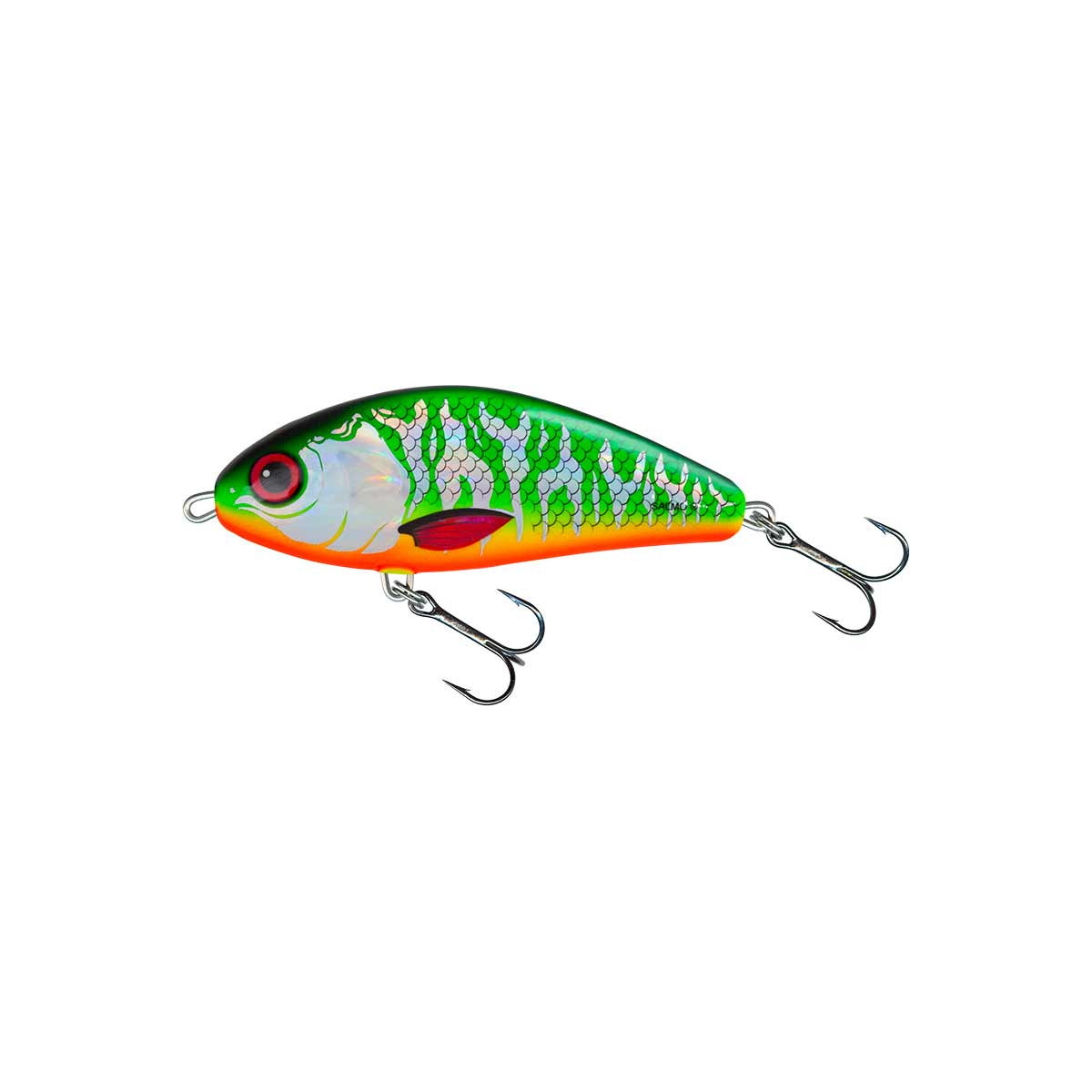 QFA116 Wobler Salmo FATSO 8.0cm Sinking - Holo Tiger