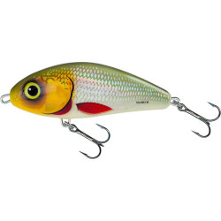 QFA120 Wobler Salmo FATSO 10cm Sinking - Silver Halo