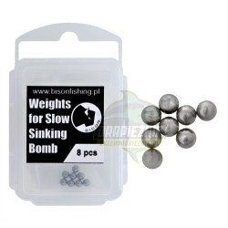 Ciężarki do bombki Bison Slow Sinking Bomb Weights