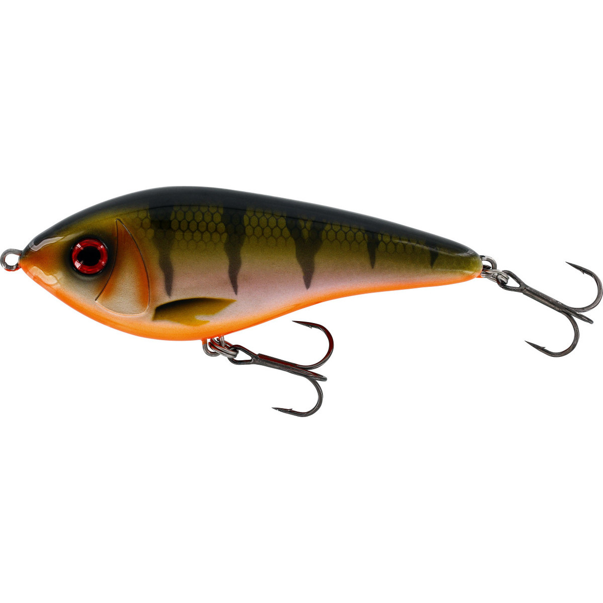 P036-023-154 Wobler Westin Swim Glidebait 10cm LOW FLOATING - Bling Perch