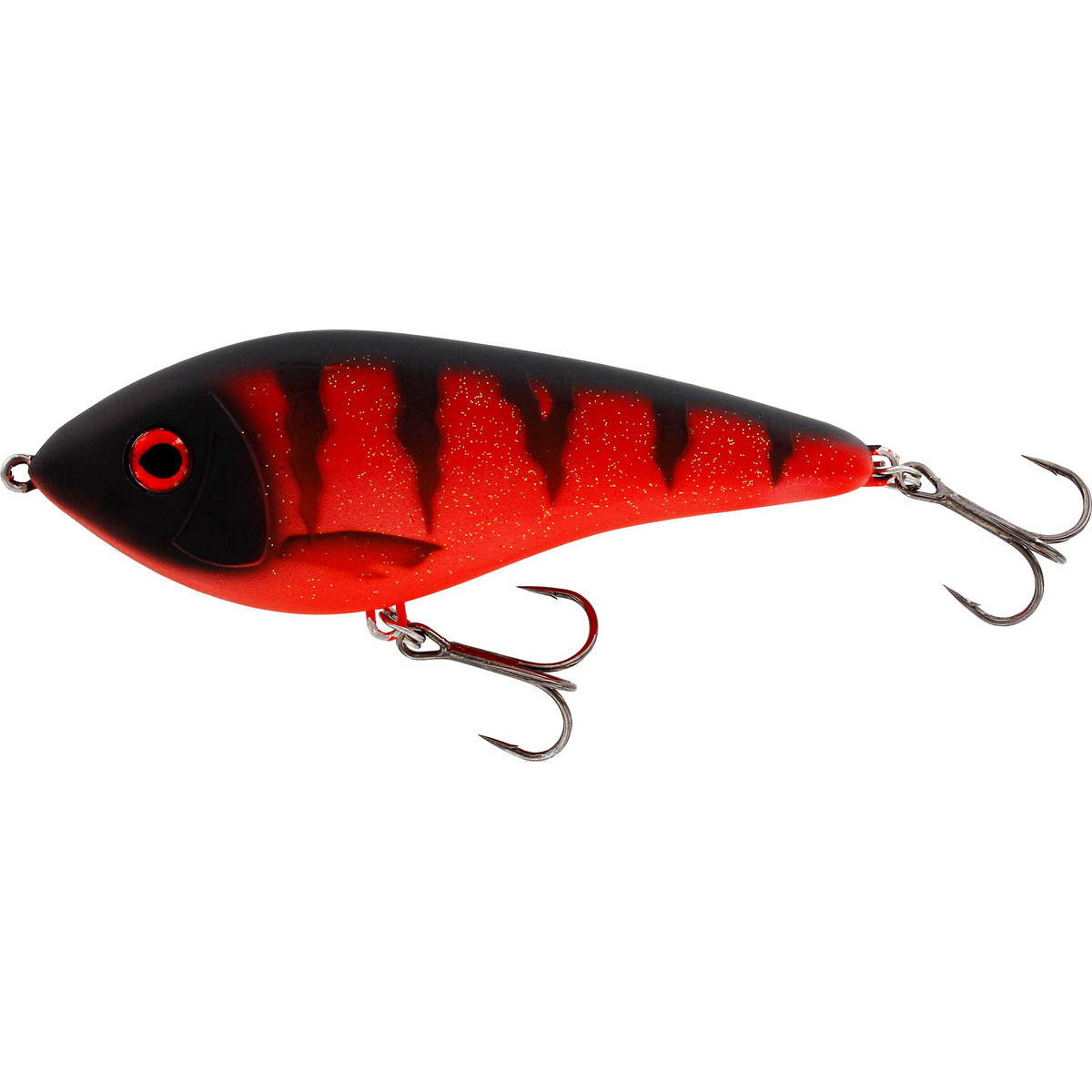 P036-540-154 Wobler Westin Swim Glidebait 10cm LOW FLOATING - Fire