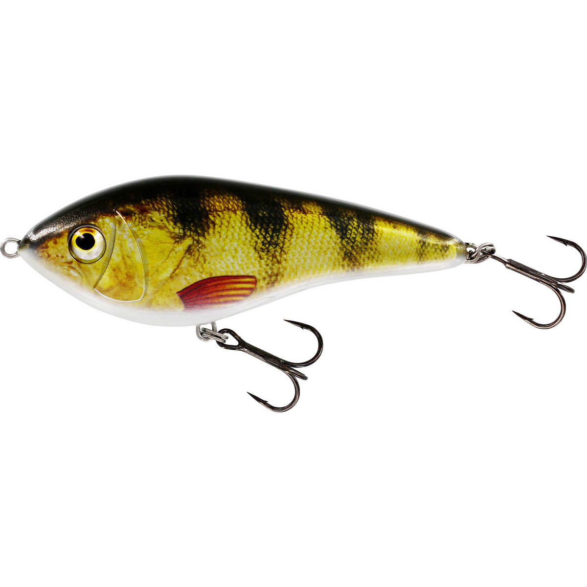 P036-550-154 Wobler Westin Swim Glidebait 10cm LOW FLOATING - Real Perch