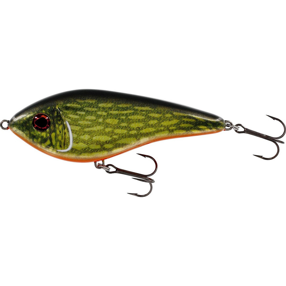 P036-631-154 Wobler Westin Swim Glidebait 10cm LOW FLOATING - Real Baltic Pike