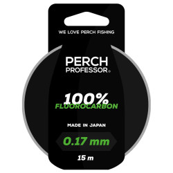 FLPP017 Fluorocarbon Perch Professor 100% Fluorocarbon 15m - 0.17mm