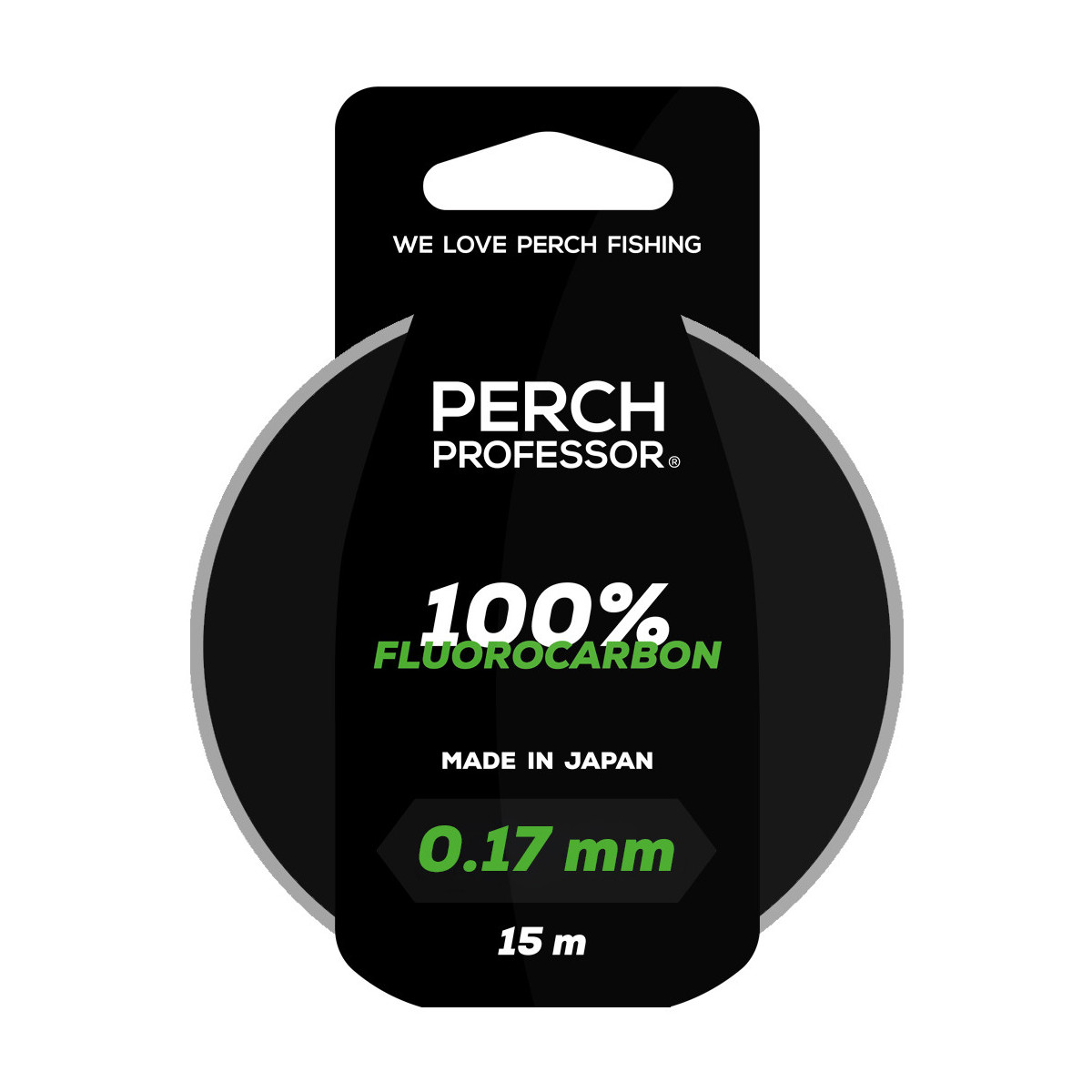 FLPP017 Fluorocarbon Perch Professor 100% Fluorocarbon 15m - 0.17mm