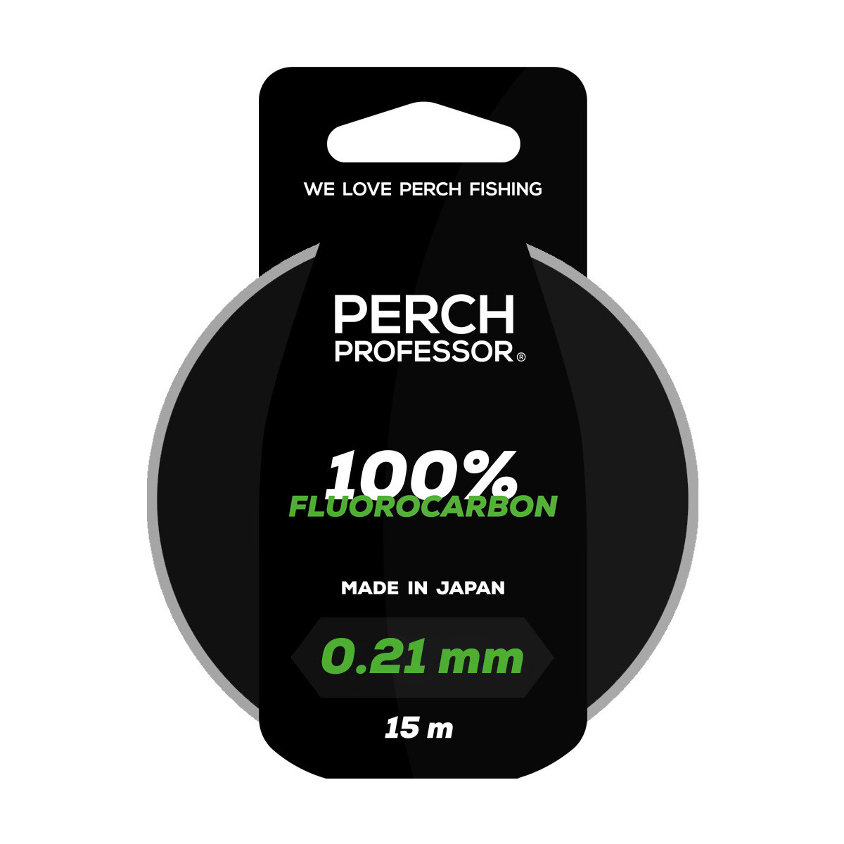 FLPP021 Fluorocarbon Perch Professor 100% Fluorocarbon 15m - 0.21mm