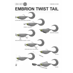 Libra Lures Embrion Twist Tail