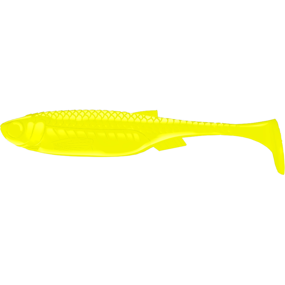 Libra Lures Kraken Shad 2'' 5cm - 006 / HOT YELLOW