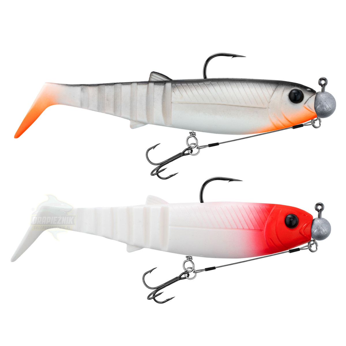 Zestaw zbrojonych gum Savage Gear Cannibal Shad 15cm - MIX 06