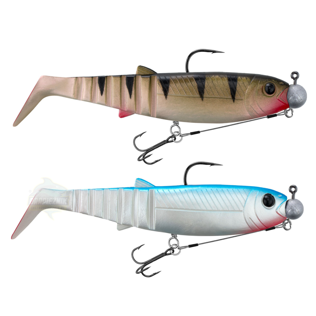 Zestaw zbrojonych gum Savage Gear Cannibal Shad 15cm - MIX 10