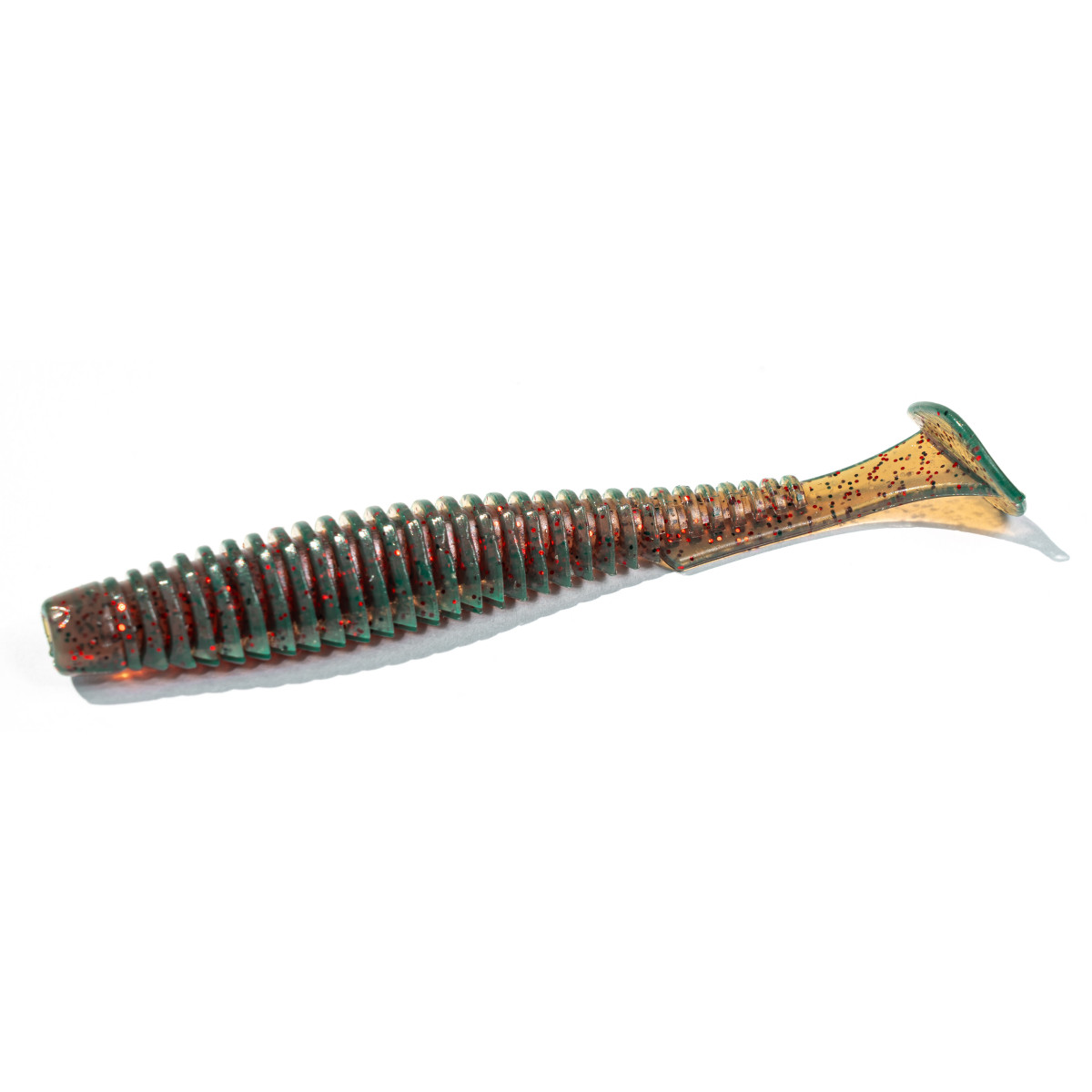 Gumy FishUp U-Shad 3.5" - 019 Motor Oil / Red