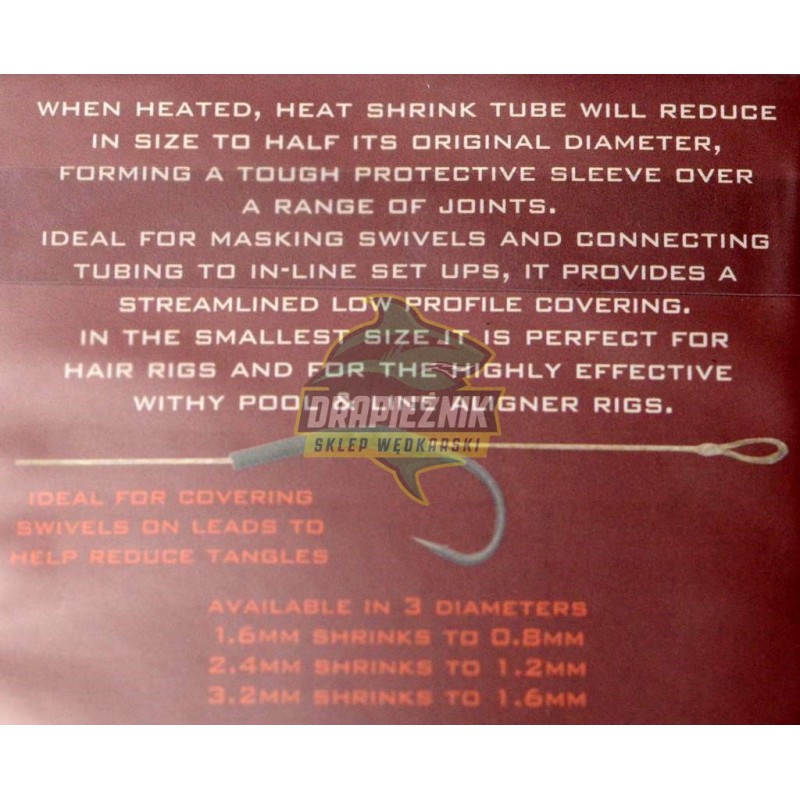 Termokurczliwe rurki ESP Heat Shrink Tube - 1.6mm