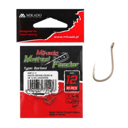 Haczyki Mikado MF12 z zadziorem