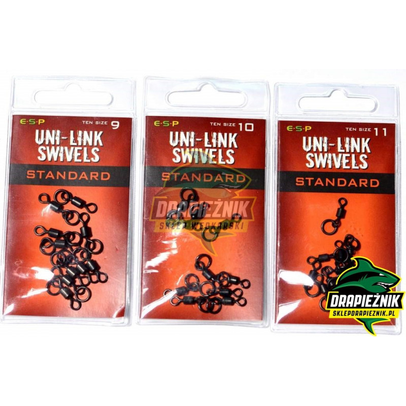 Krętliki z kółkami ESP Uni Link Swivels - Standard - roz. 11
