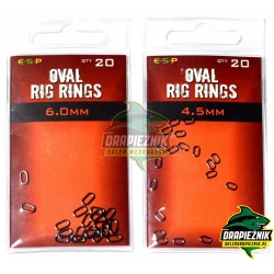 Kółka ESP Oval Rig Rings - 6.0mm