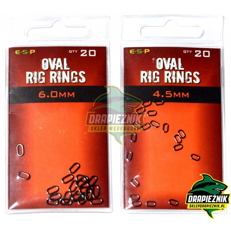 Kółka ESP Oval Rig Rings - 6.0mm