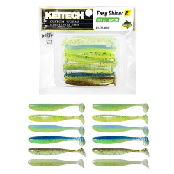 Warianty Zestaw gum Keitech Easy Shiner 2'' 5.1cm - MIX 02 - GREEN